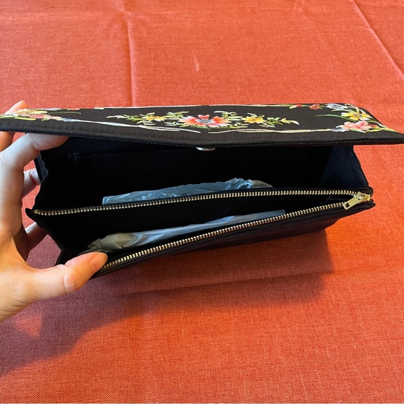 Vintage 100% Silk Clutch Wallet / Evening Purse - Suzhou Embroidery - Picture 9 of 13
